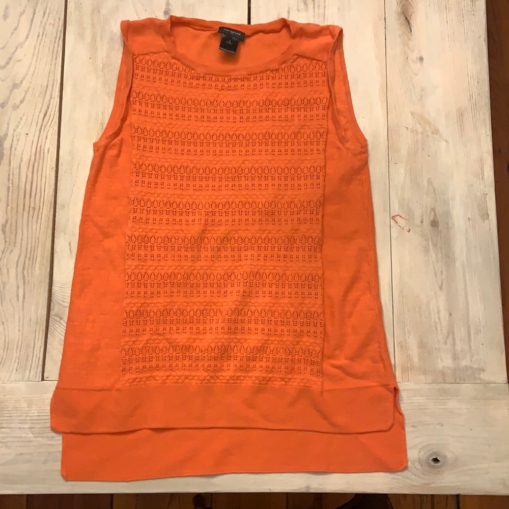 Size S women’s coral Ann Taylor tank
